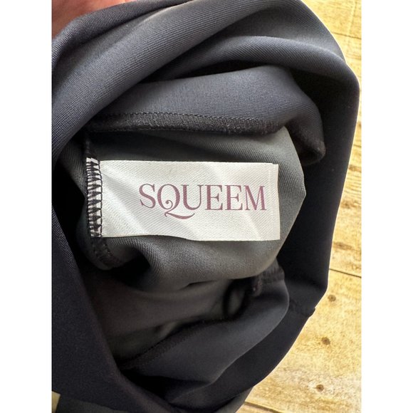 Squeem Rio Active Shaping Leggings in Blue Grey - Picture 6 of 7